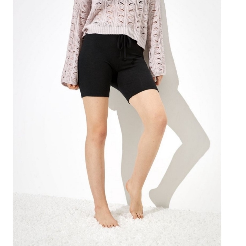 AE PLUSH SUPER HIGH-WAISTED 7" BIKE SHORT